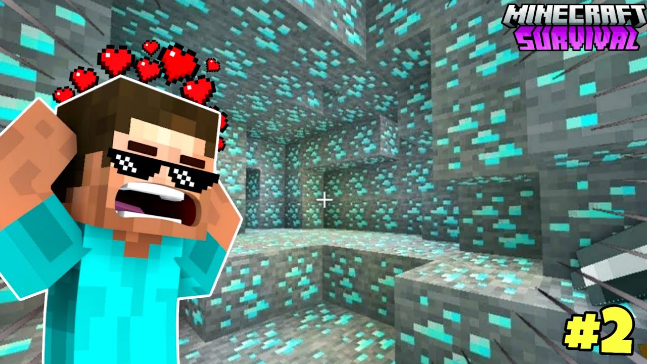 Easiest way To Find DIAMONDS in Minecraft Survival Series #2 - YouTube