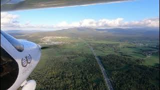 Training flight with covered altimeter (LJAJ-LJPO-LJDI-LJAJ)