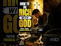 God first. Wealth follows. 💰✝️#wealth #faithandmoney #rich #christianmotivation