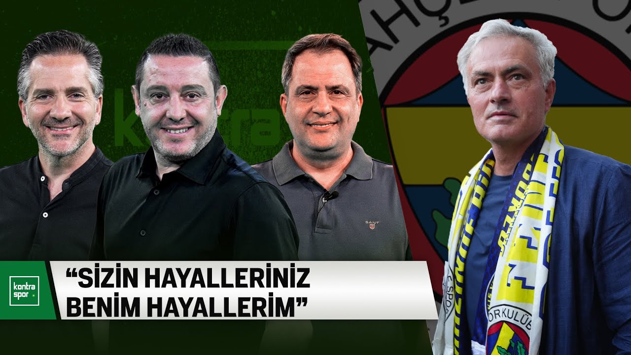 ACUN ILICALI JOSE MOURİNHONUN FENERBAHÇE'YE GELİŞİNİN PERDE ARKASINI  TELEGOL EKİBİNE ANLATTI