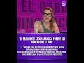 EL PRESIDENTE ESTA PARANOICO PORQUE LOS NÚMEROS NO LE DAN”