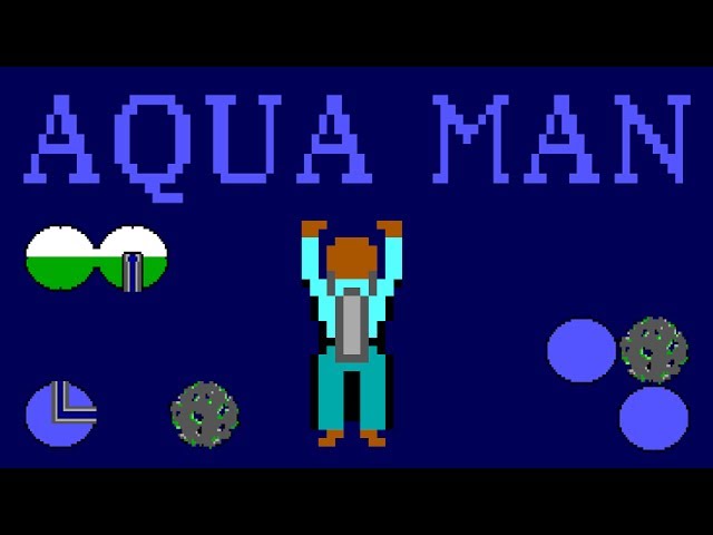 LGR - Aquaman - DOS PC Game Review - YouTube