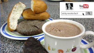 CHOCOLATE CALIENTE | Vicky Receta Facil
