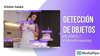 Detección de objetos con MediaPipe en video y video streming📹 | Python - OpenCV