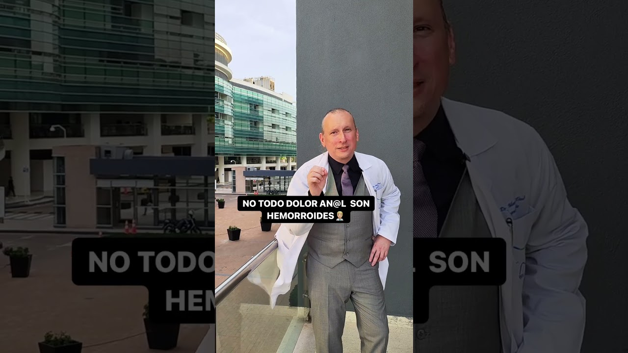 ¿Todo DOLOR ANAL es una HEMORROIDES?
