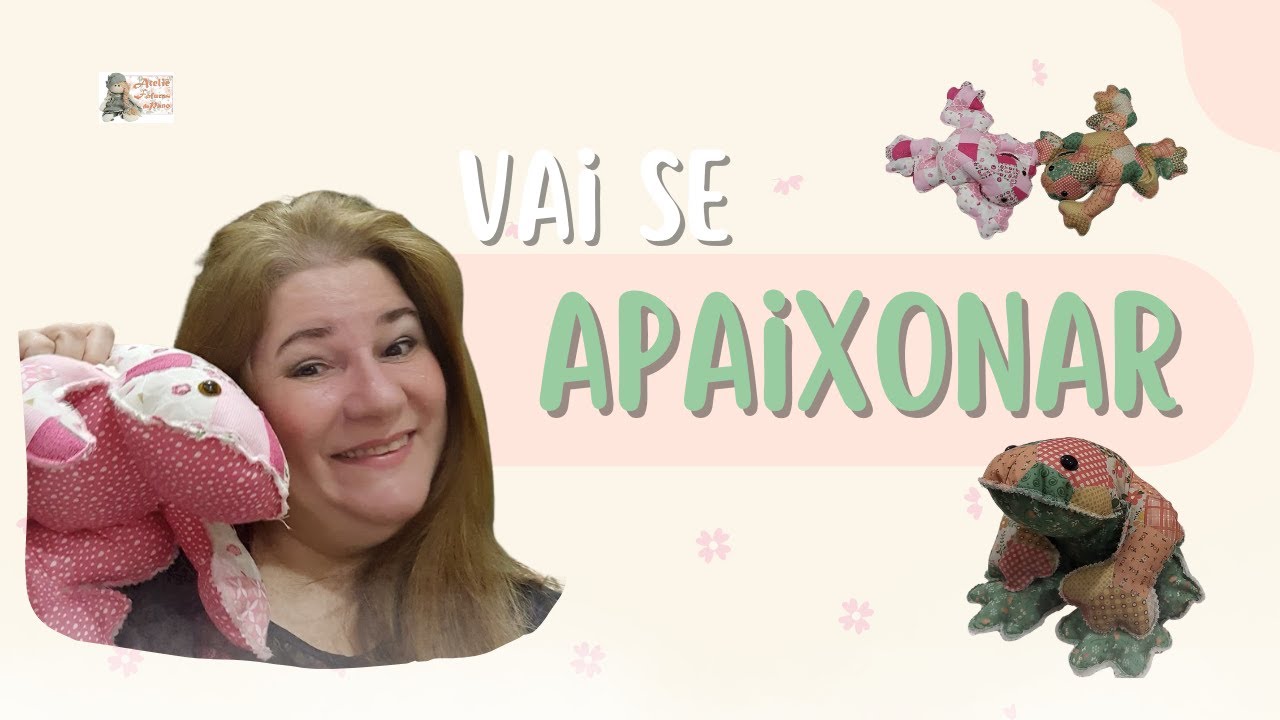 COMO FAZER PESO DE PORTA SAPO EM TECIDO 🐸 | ARTESANATO PASSO A PASSO