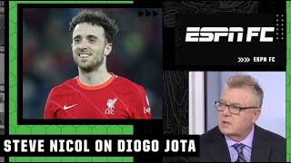 Steve Nicol reacts to Diogo Jota’s impressive performance vs. Leicester City | ESPN FC