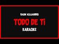 Karaoke Rauw Alejandro Todo De Ti