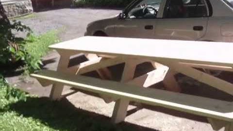 10 foot picnic table