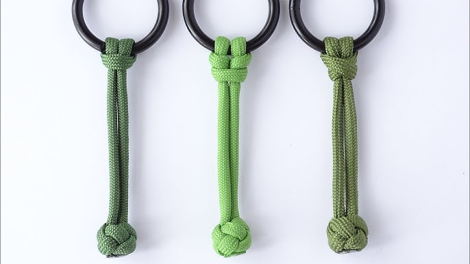 Easy Zipper Pulls with paracord 