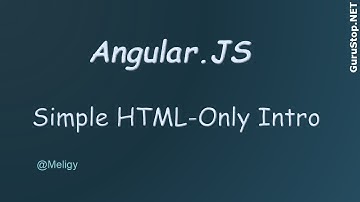 Angular.JS HTML Directives Without JavaScript Controllers