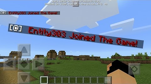 how to do fake entity303 troll in mcpe 1.0.5| Command block creation