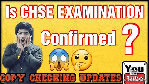 CHSE BOARD NEWS UPDATE. IS exam dates confirmed. New dates of examination #CHSEKING