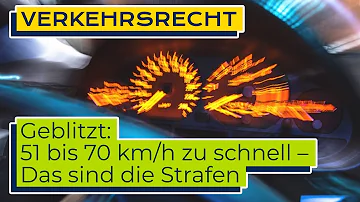 Was passiert wenn man 16 km h zu schnell fährt?