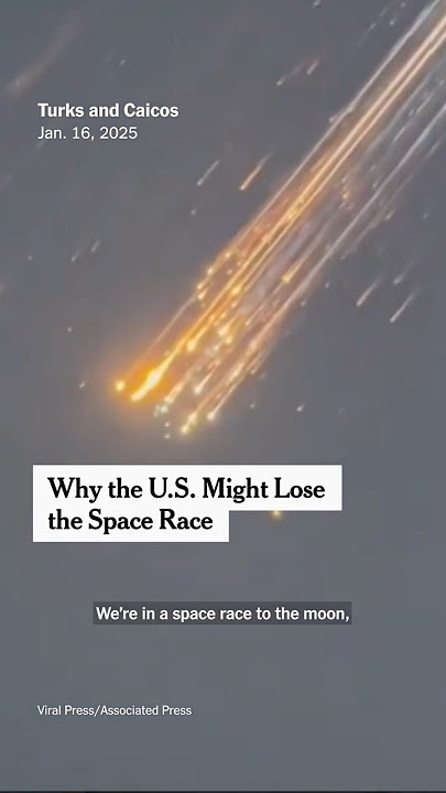 Why the U.S. Might Lose the Space Race