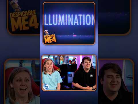 ILLUMINATION! 👀 Despicable Me 4 REACTION!