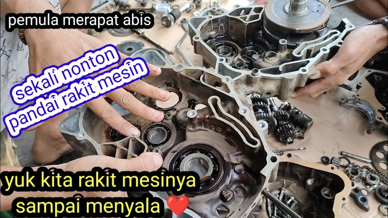 Rakit full mesin✅ pemula merapat ❤️ Vega porce fi