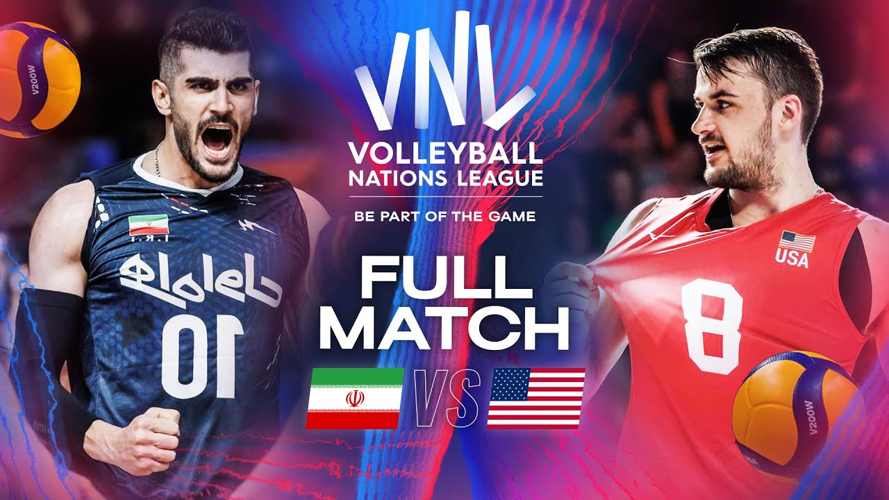 When Iran SHOCKED the USA! 😳 - USA vs. Iran | VNL 2024 - Full Match | Week 3