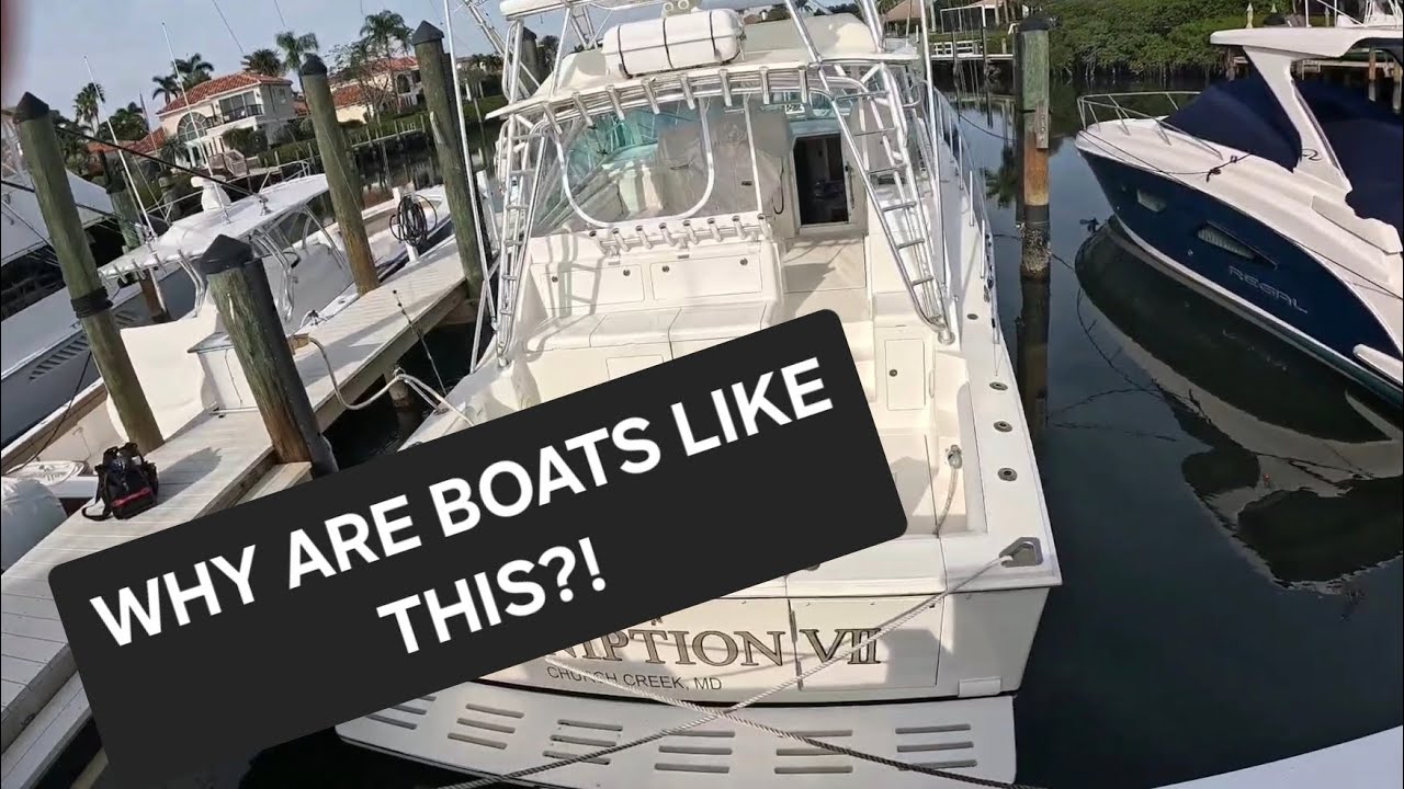 Small CAT generator repair, then FRIDGE replacement in a 50ft CABO boat