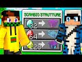 MINECRAFT MA GLI YOUTUBER SCAMBIANO STRUTTURE OP