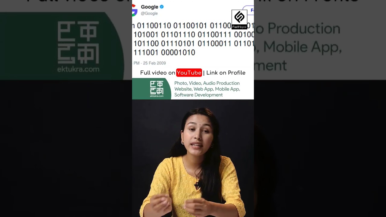 Google First Tweet - Fact Nepal