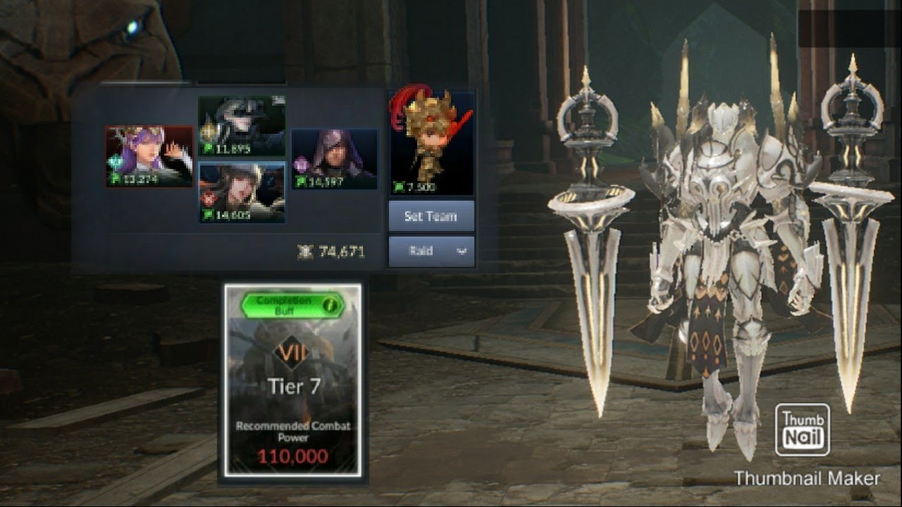 Seven Knights 2 Daybreak Exodus raid tier 7 (FULL GAMEPLAY and Basic Guide)