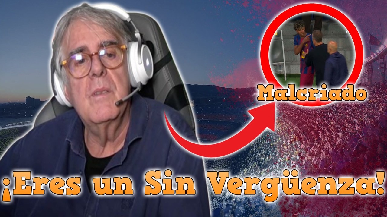 SIRO LOPEZ FALTA el RESPETO a LAMINE YAMAL DESPUES de RECIBIR INSULTOS RACISTAS en el METROPOLITANO