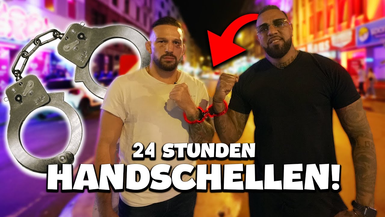 24 H HANDSCHELLEN-CHALLENGE 😱 Wer gibt zuerst auf? 😂🔒
