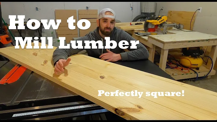 How to Mill Lumber Perfectly Square for Your Next Project (Jointer + Table Saw + Planer)