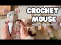 HOW To CROCHET The CUTEST AMIGURUMI MOUSE Step By Step Tutorial 