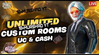 PUBG MOBILE LiVE CUSTOM ROOMs WitH HEAVY CASH & UC GiVEAWAYs| UC & CASH ChiYA TO JOIN MARO JAWANO