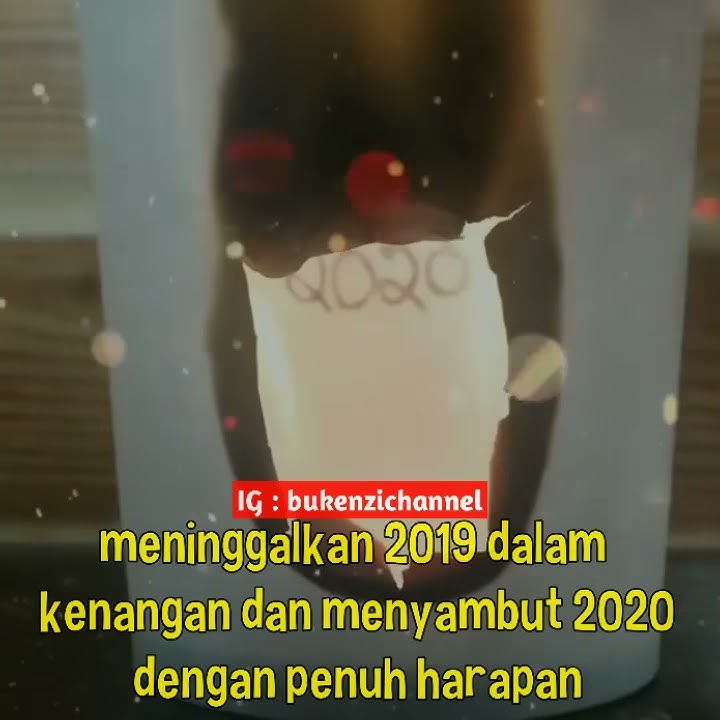 STORY WA KEREN 30 DETIK TERBARU 2020 | KATA KATA TAHUN BARU #Shorts