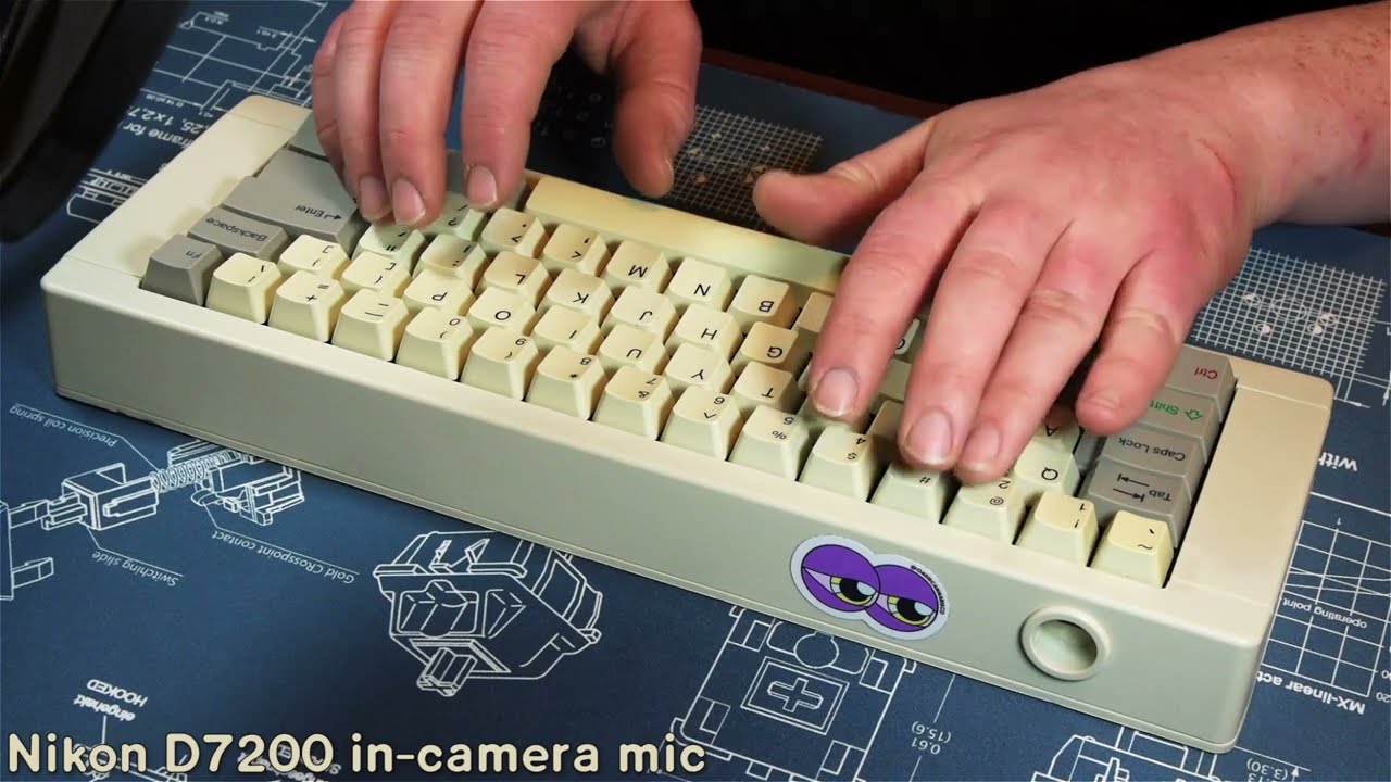 Buger.Work Bbox60 - linearized Alps SKCM Black + POM plate sound test