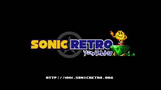 Sonic Retro Splash Screen but it's Pac-Man