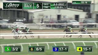RACE 5 PROGRAM 8 5 2022