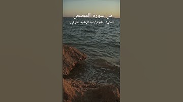 من سورة القصص (وَأَوْحَيْنَا إِلَىٰ أُمِّ مُوسَىٰ أَنْ أَرْضِعِيهِ..)