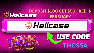 🎀 HELLCASE PROMO CODE 2025 - Best Hellcase Promo Code + FREE Balance($50)