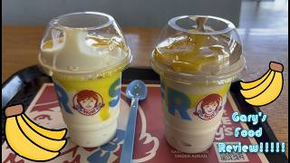 Review: Wendys Banana Frosty Swirl Vanilla/Chocolate