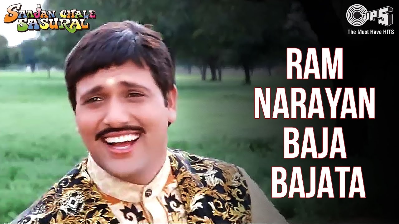 Ram Narayan Baaja Bajaata  Saajan Chale Sasural  Govinda  Karisma Kapoor  Udit Narayan