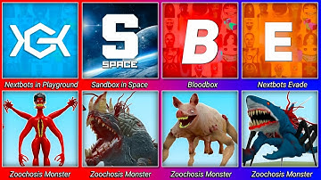 Nextbots in Playground Mod Zoochosis Parasite Headquarters,Sandbox in Space Update Gameplay | B1