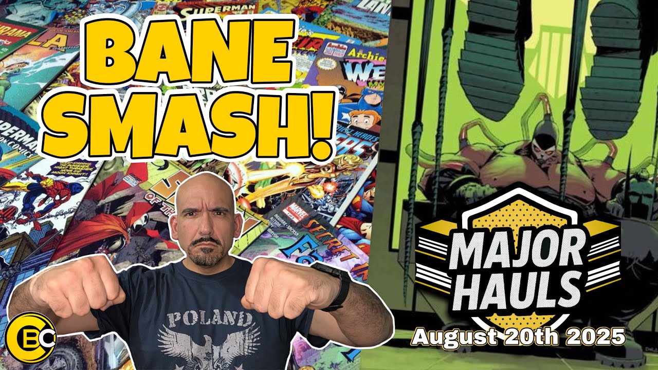 Comic Book Clique's Major Haul August 20, 2025. What books made the cut?