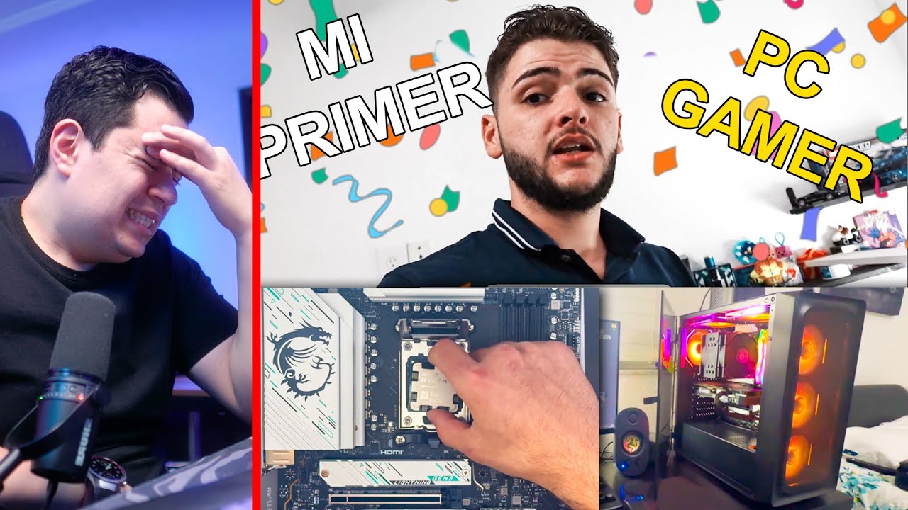 Arma su 1er PC GAMER y ¡ESTO HACE MUY MAL!