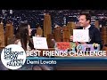 Best Friends Challenge with Demi Lovato