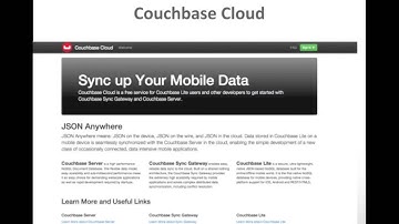 Webinar - Creating Data Intensive Apps Using Couchbase and PhoneGap