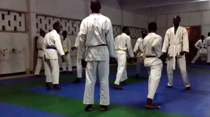 "Dojo Talibes" in class, Saint Louis, Senegal