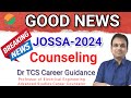 JOSSA COUNSELING SEAT MATRIX