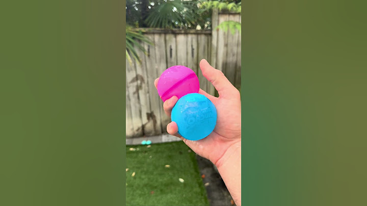 These Reusable Waterballoons are a game changer!
