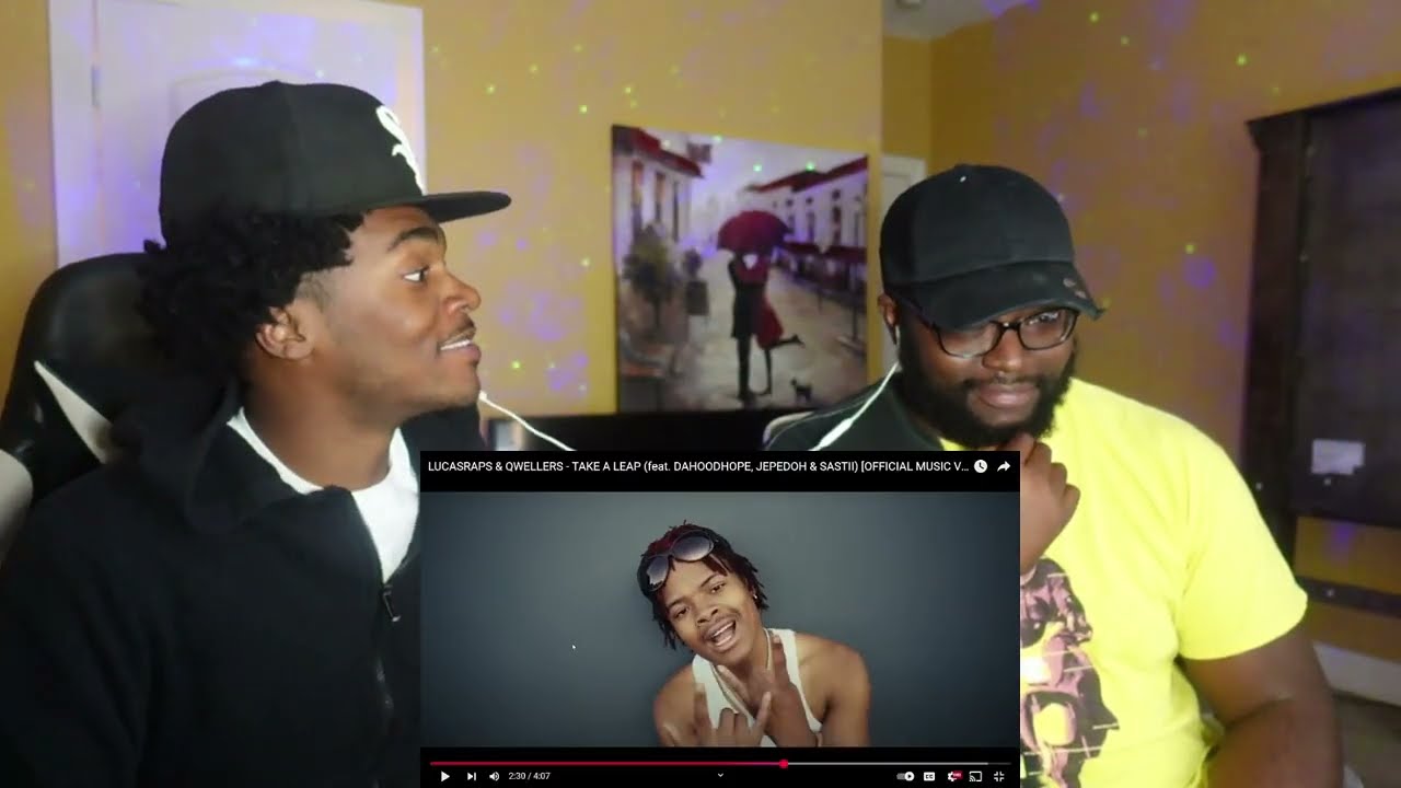 LUCASRAPS & QWELLERS - TAKE A LEAP (FT. DAHOODHOPE, & MORE) (BROTHER REACT)