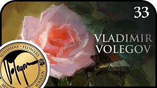 Painting Of Roses In December. Vladimir Volegov