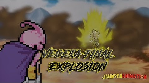 Vegeta’s Final Explosion: Sprite Animation